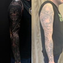 Notre zone d'activité pour ce service Tatouage abstrait géométrique à